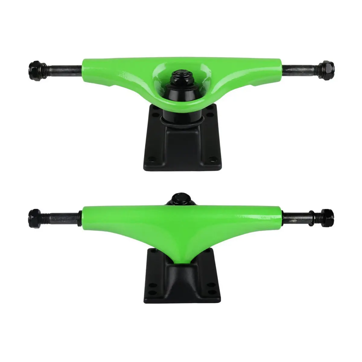 Havoc 5.0 Skateboard Trucks, Green | Aluminum Alloy, 7.63" Fit Boards 7.4-8" - main product image