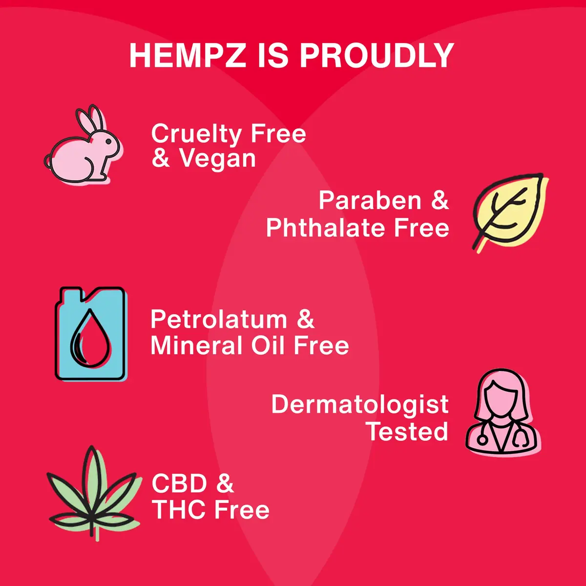 Hempz Herbal Body Moisturizer Pomegranate 2.25 oz | Paraben-Free, Hydrating & UV Protection - view 6