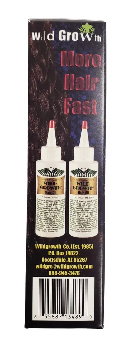 Wild Growth Hair Oil 236ml (8 Fl Oz) Pack of 2 | Promotes Natural Hair Growth - view 4