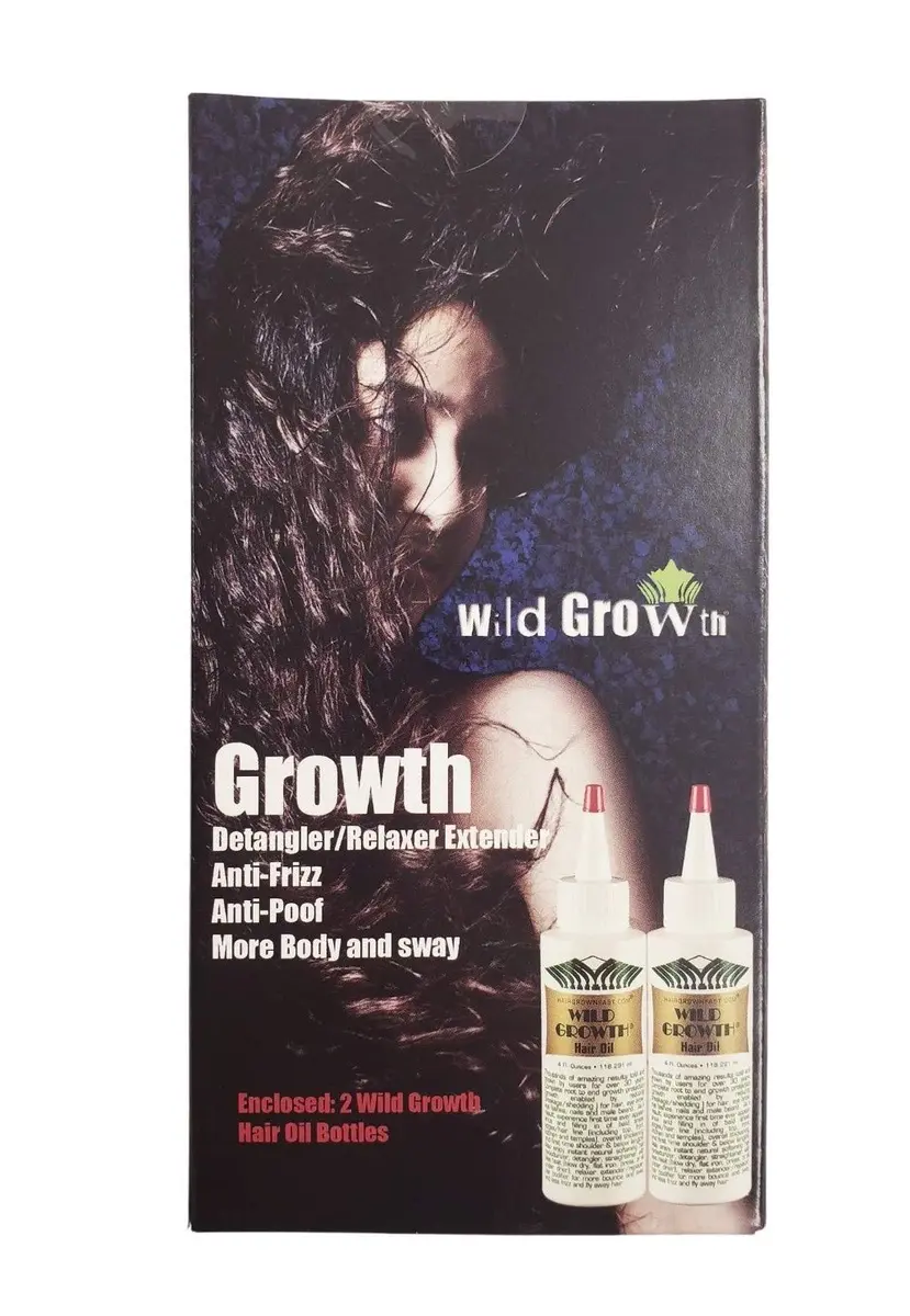 Wild Growth Hair Oil 236ml (8 Fl Oz) Pack of 2 | Promotes Natural Hair Growth - view 3