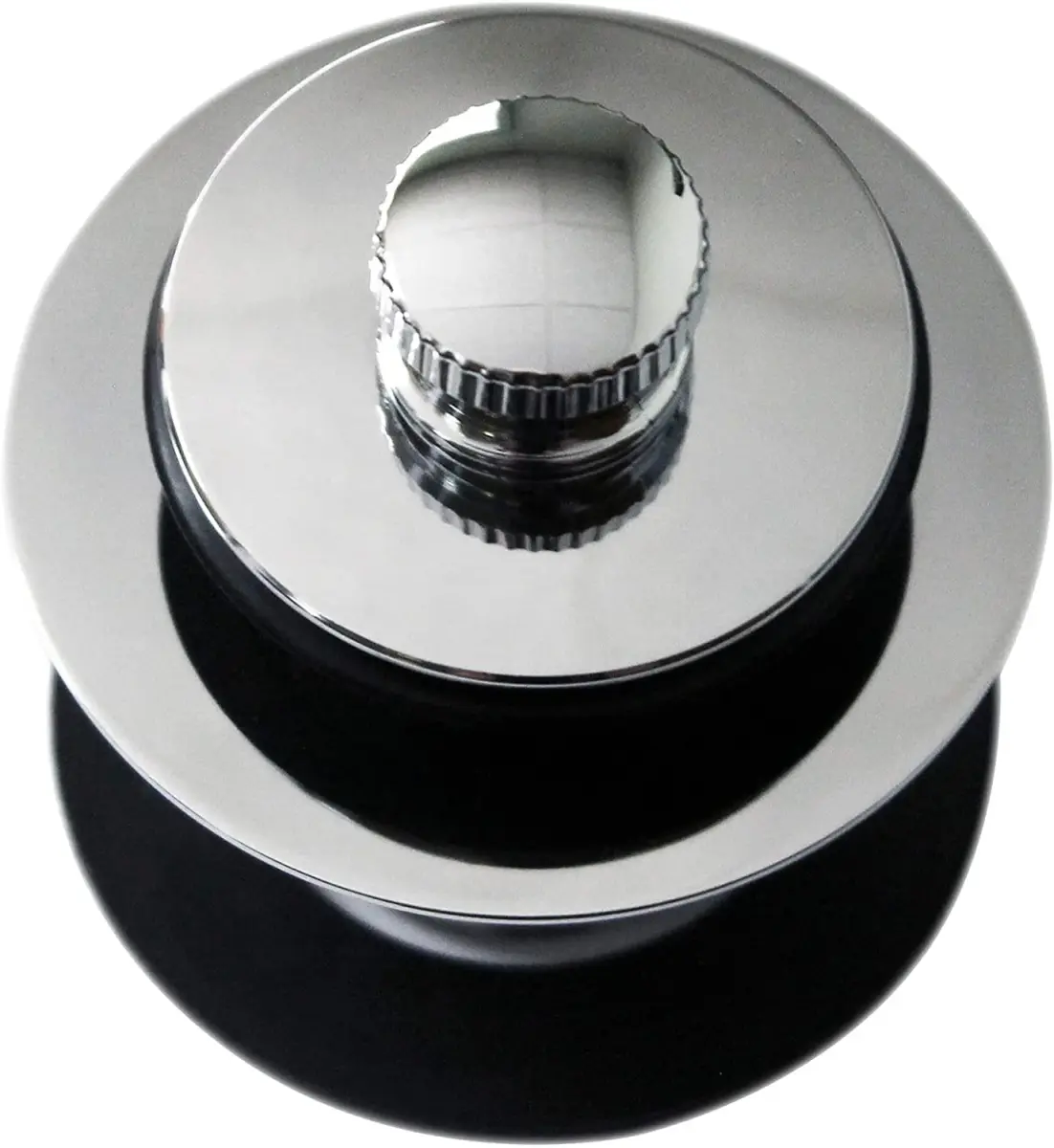 Westbrass 79438CP-Z Twist & Close Bathtub Drain Plug 3.8cm (1.5") | Fits Coarse Thread Tub Drain Shoe - view 4