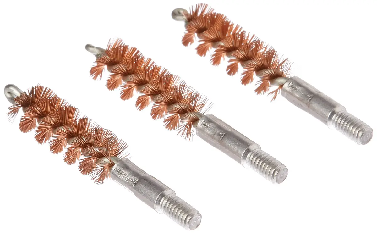 Tipton Handgun Bronze Bore Brush .44 Cal 3-Pack | Premium Phosphor Bronze Bristles for Pistol Cleaning - main product image