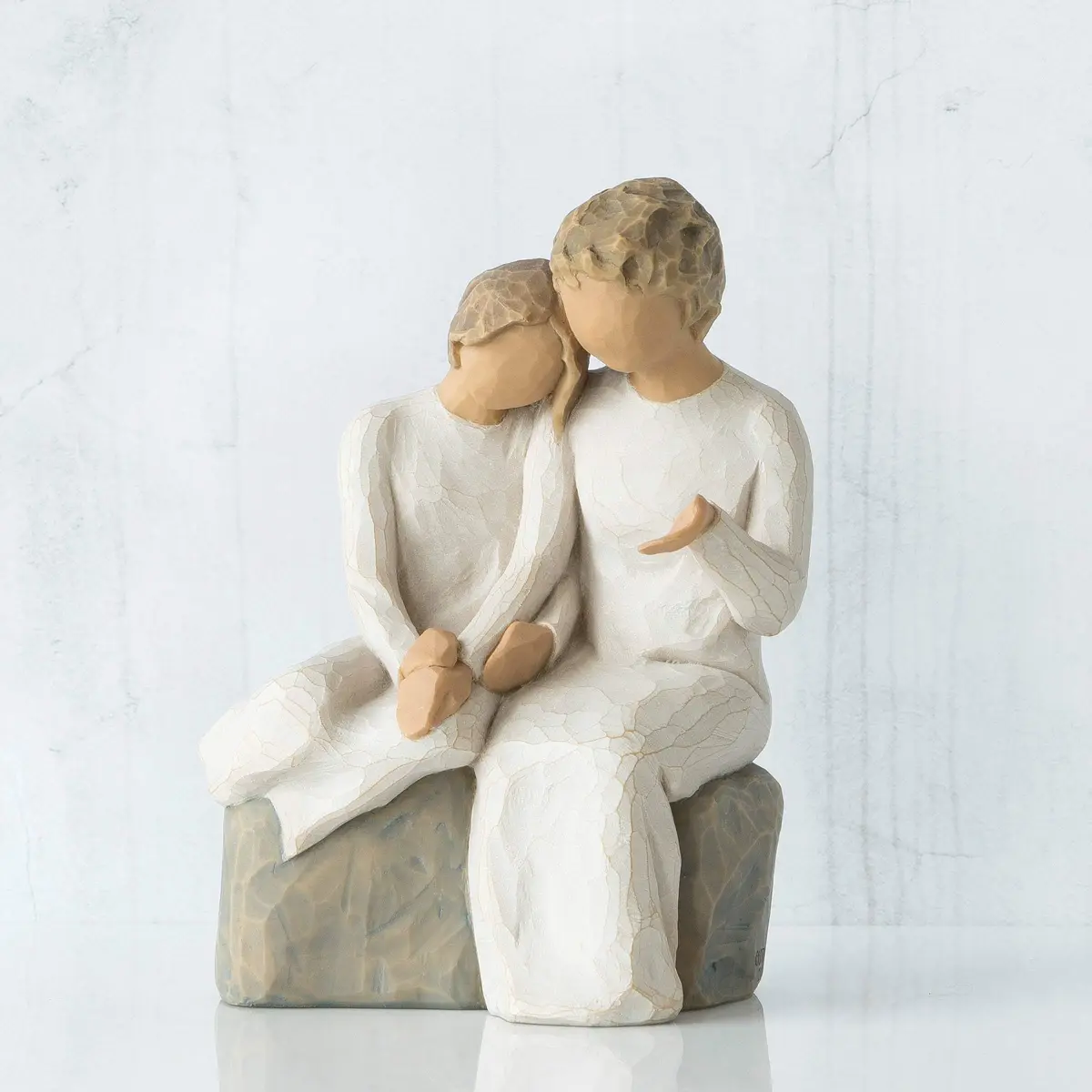 Willow Tree with My Grandmother, Sculpted Hand-Painted Figurine | Touching Gift for Grandparent & Child - view 2