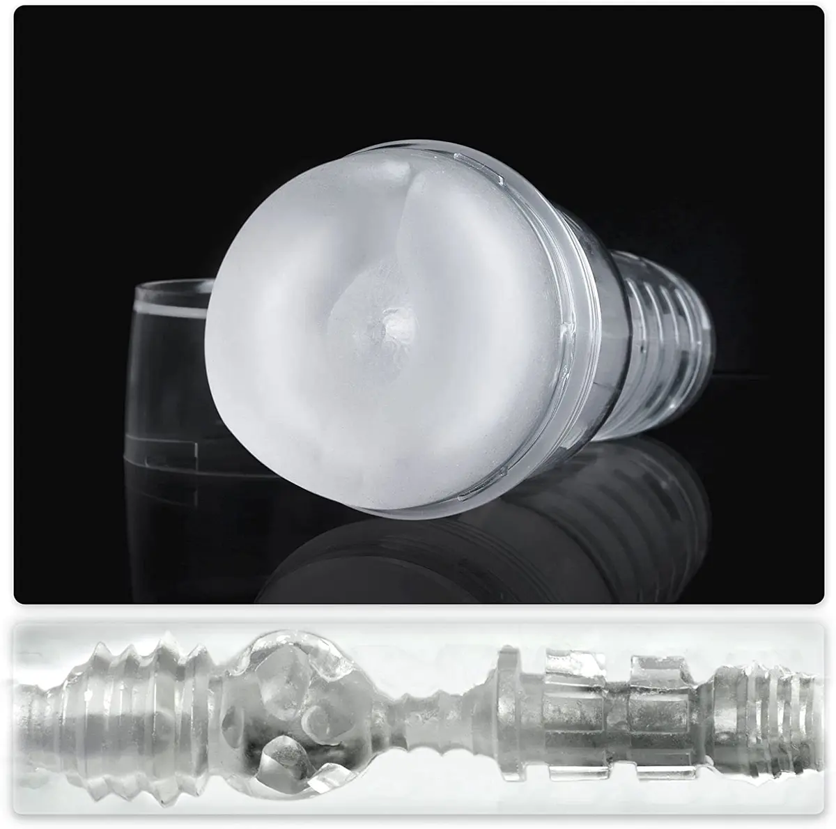Fleshlight Ice Butt | Crystal Texture | Male Sex Toy for Realistic Anal Experience - view 4