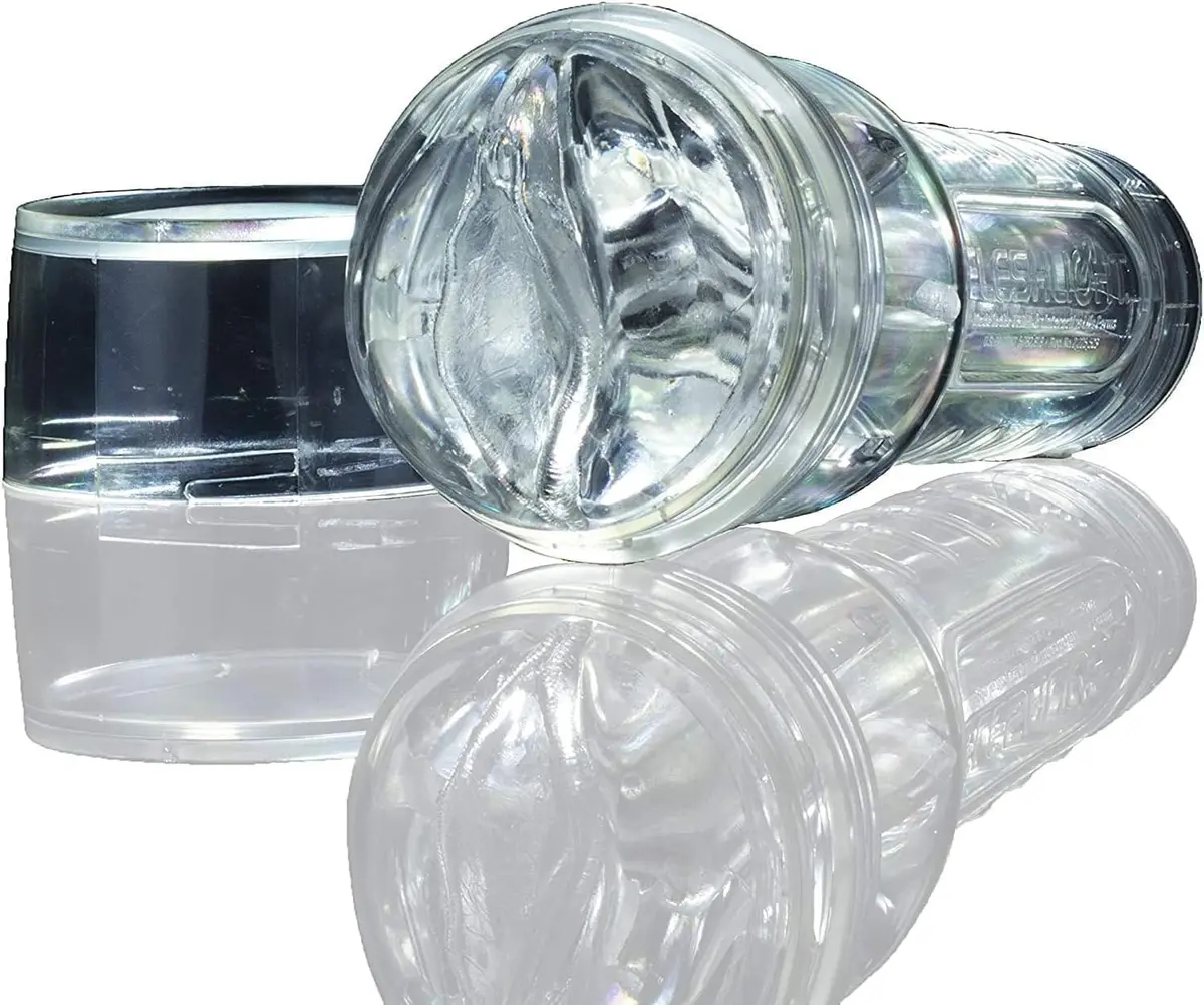 Fleshlight Ice Lady Clear Male Sex Toy | Realistic, Water-Resistant (1 Count) - main product image