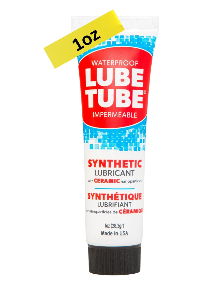 LubeTube 1oz O-Ring Grease | Waterproof Synthetic Pool & RV Sealant (70-120 chars) - main product image