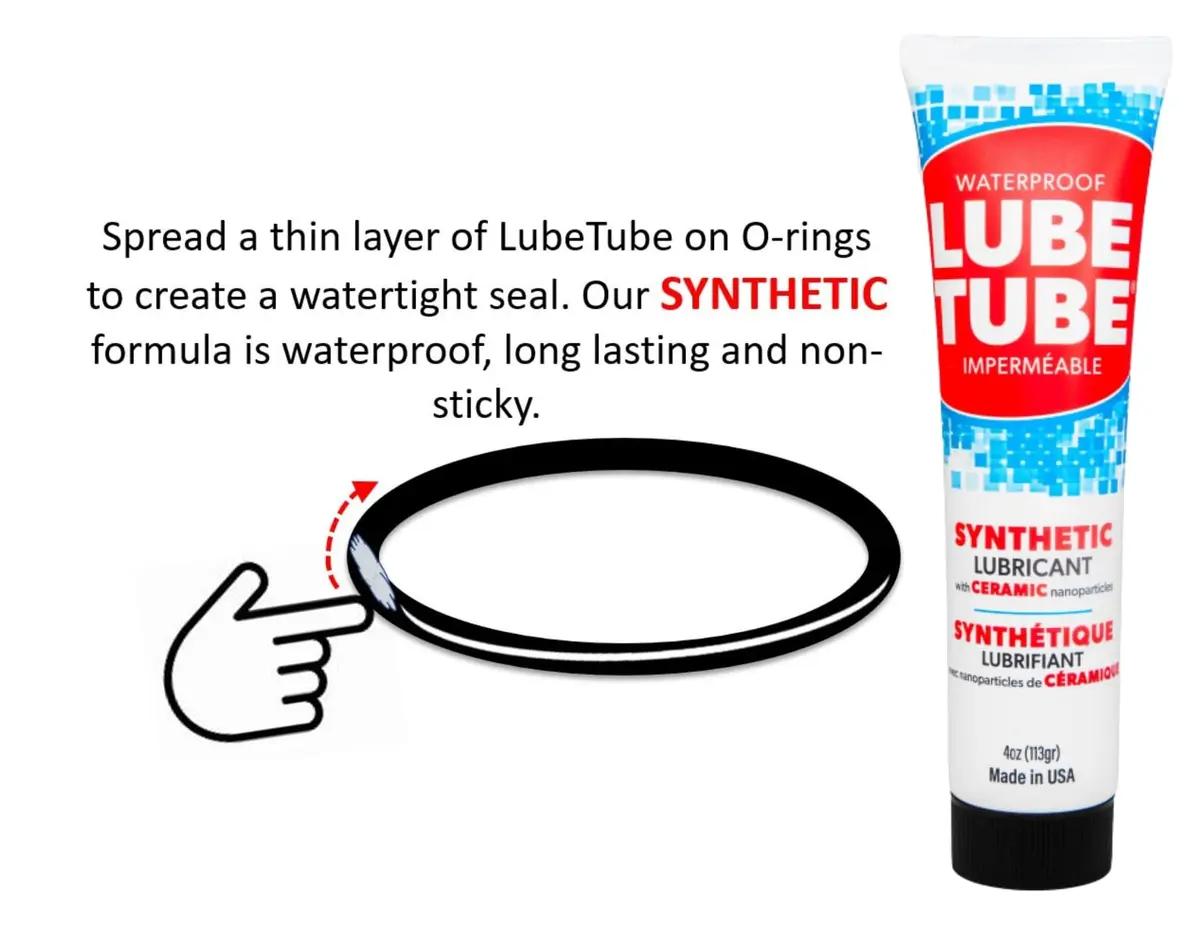 LubeTube 1oz O-Ring Grease | Waterproof Synthetic Pool & RV Sealant (70-120 chars) - view 5