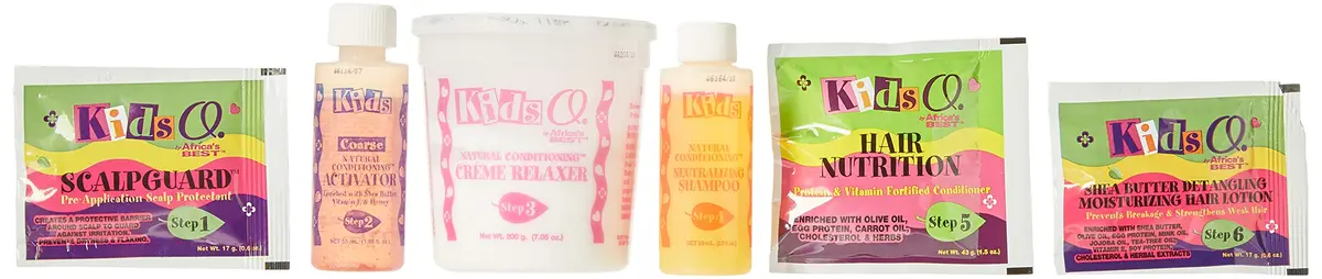 Originals by Africa's Best Kids Natural Conditioning Relaxer System, 8 oz (227 g) | For Coarse Hair - view 2