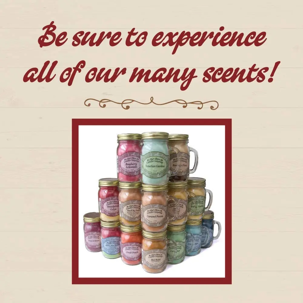Our Own Candle Company Fresh Linen Jar Candle 368g (13 oz) | 100-Hour Burn Time - view 7