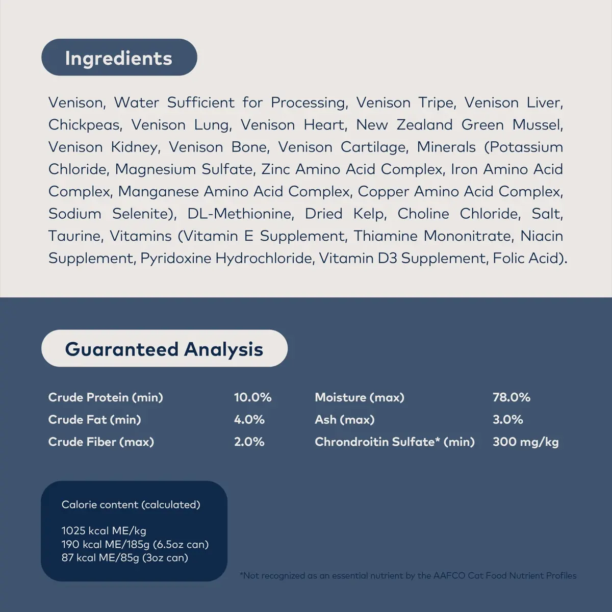 ZIWI Peak Canned Wet Cat Food Venison 92% Meat & Organs | Grain-Free, High Protein, Moisture Rich - view 5