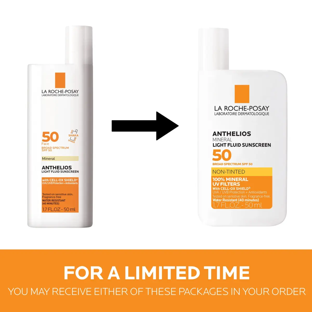 La Roche-Posay Anthelios Mineral Sunscreen Fluid SPF 50 50ml (1.7 Fl Oz) | Broad Spectrum UVA/UVB Protection - view 6