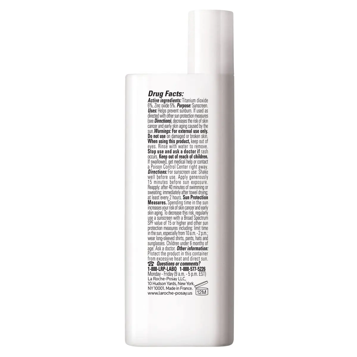 La Roche-Posay Anthelios Mineral Sunscreen Fluid SPF 50 50ml (1.7 Fl Oz) | Broad Spectrum UVA/UVB Protection - view 8