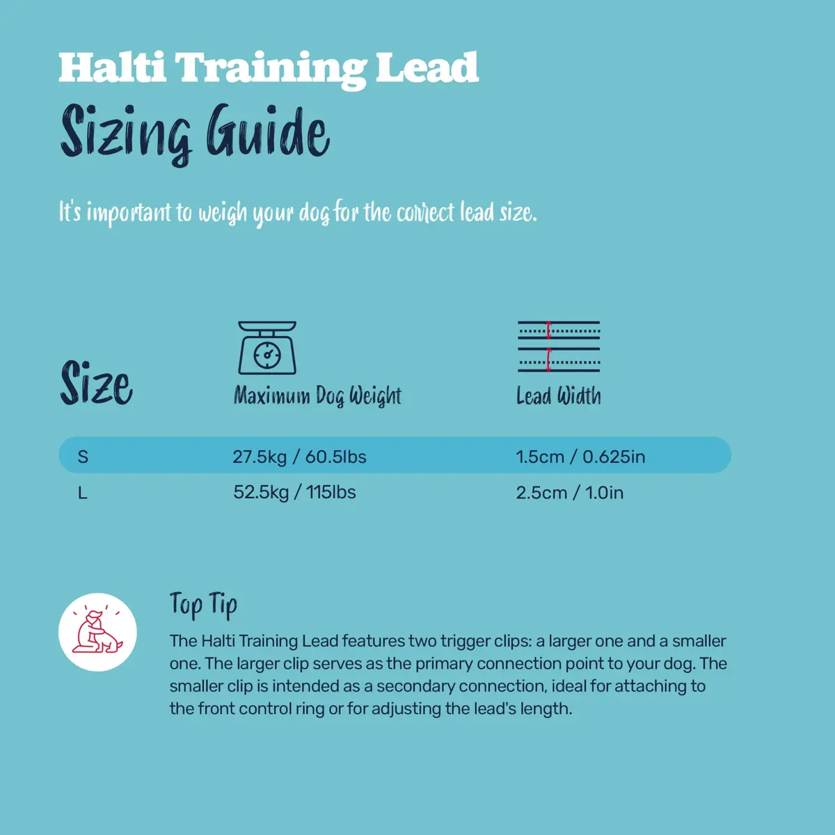 Halti Training Dog Leash | Size L, Red | 2m Length | 7 Versatile Uses for Obedience & Walks - view 5