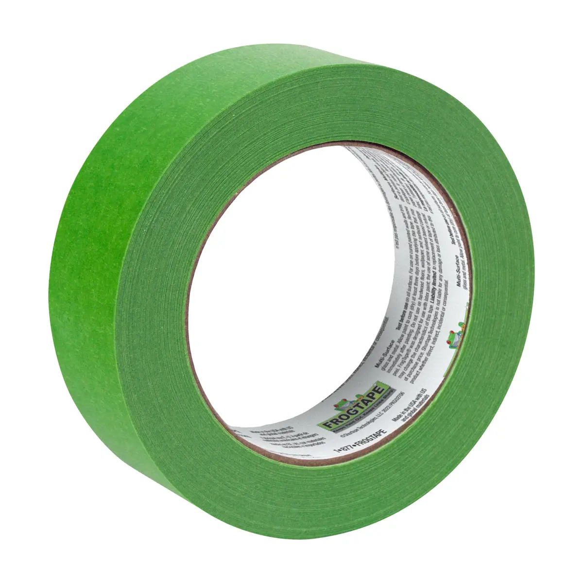 FrogTape Multi-Surface Painter's Tape with PAINTBLOCK, 1.41 in x 45 Yds | Sharp Edges, Clean Removal, USA Made - view 9