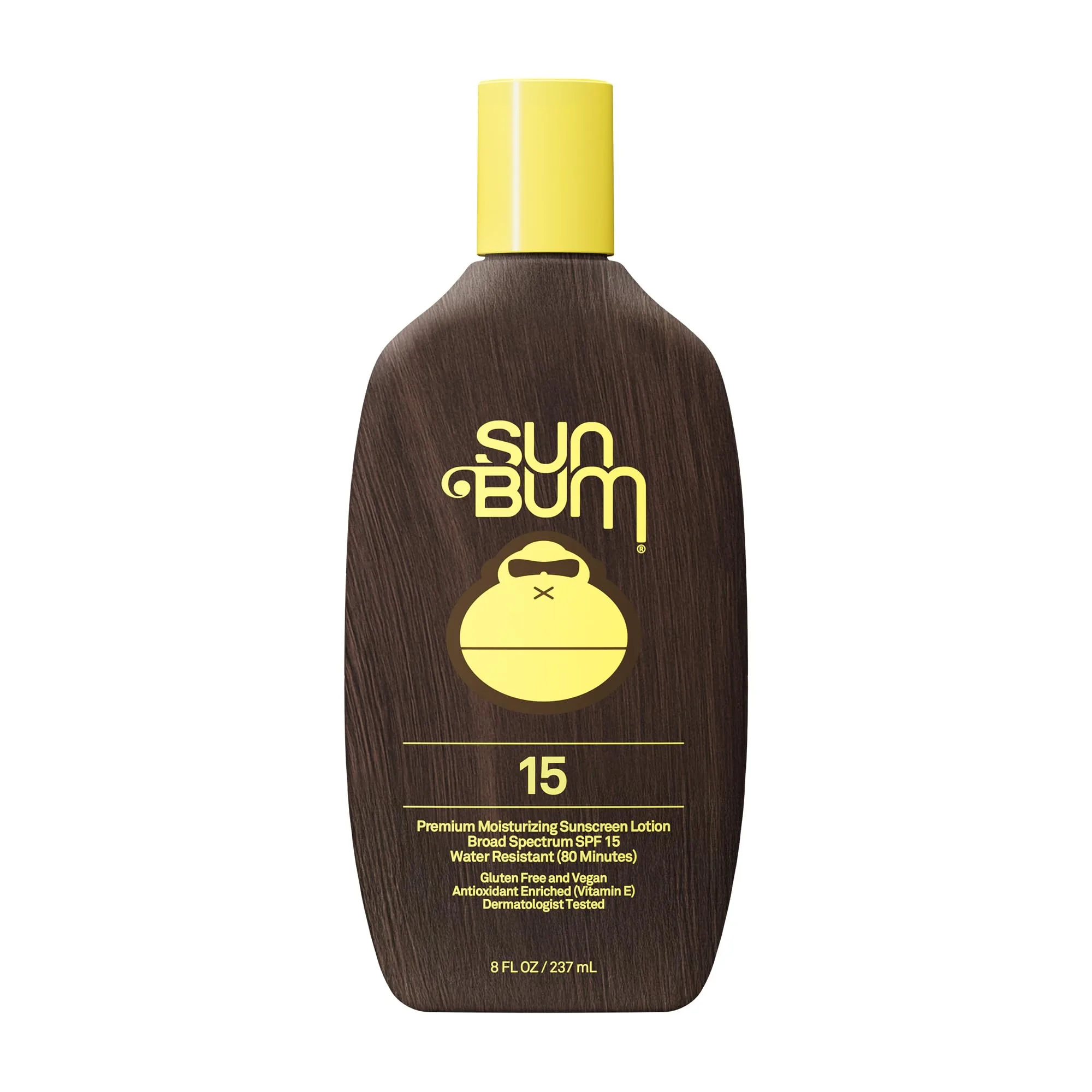 Sun Bum Original SPF 15 Sunscreen Body Lotion 8 oz | Moisturizing UVA/UVB Protection - main product image