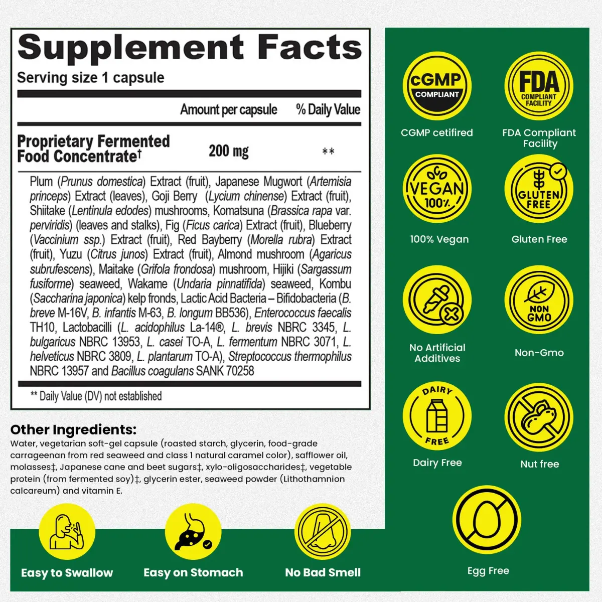 Dr. Ohhira's 3-in-1 Probiotics, Prebiotics & Postbiotics Capsules 100 Count | Supports Digestive Health & Gut Microbiome - view 6