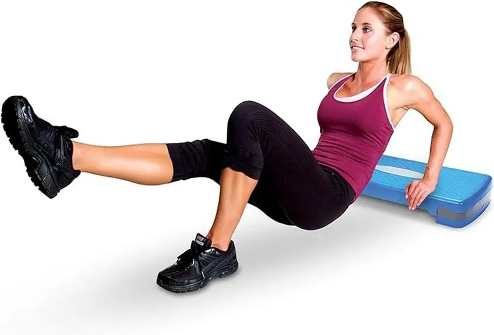 Tone Fitness Aerobic Step, Blue | Exercise Step Platform, Medium - view 3