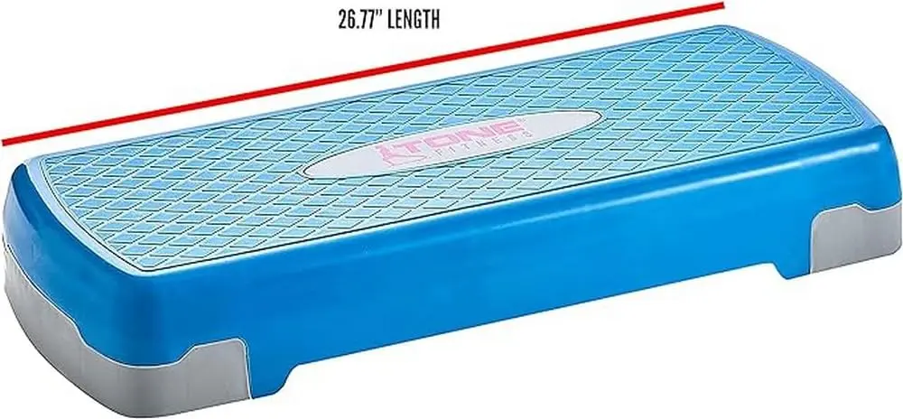 Tone Fitness Aerobic Step, Blue | Exercise Step Platform, Medium - view 4