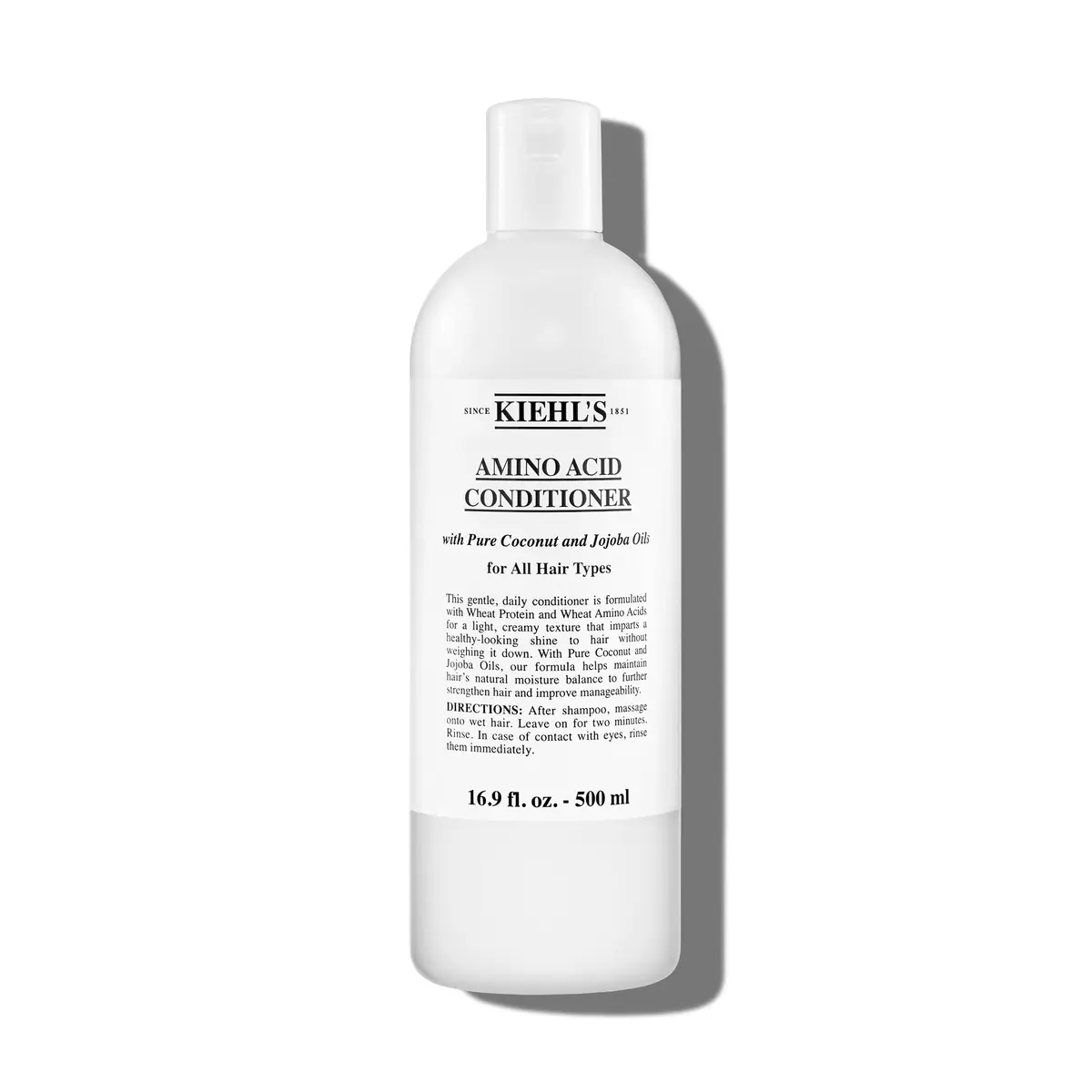 Kiehl's Amino Acid Conditioner 16.9 fl oz | Hydrates & Adds Shine for All Hair Types - main product image