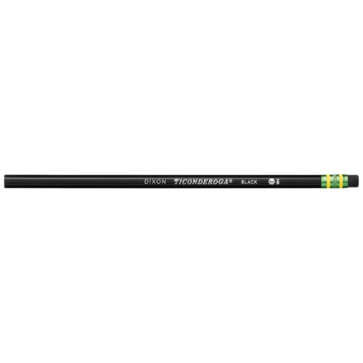 Ticonderoga Wood-Cased Pencils, HB Soft, Black, 24 Count | Trusted by Teachers for Smooth Writing - view 2