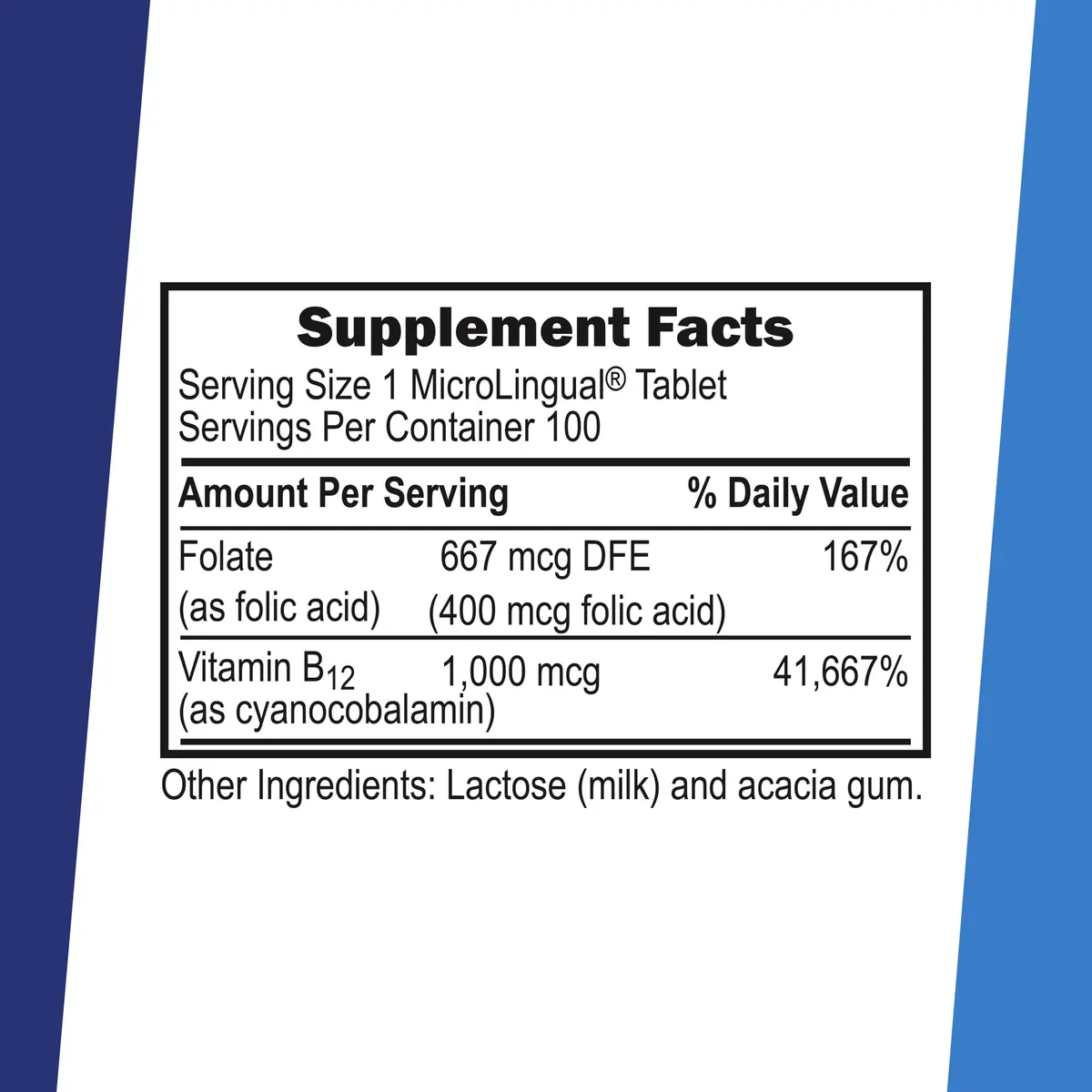 Superior Source No Shot Vitamin B-12 1000 mcg & Folic Acid 400 mcg | Sublingual Energy & Wellness Support - view 2