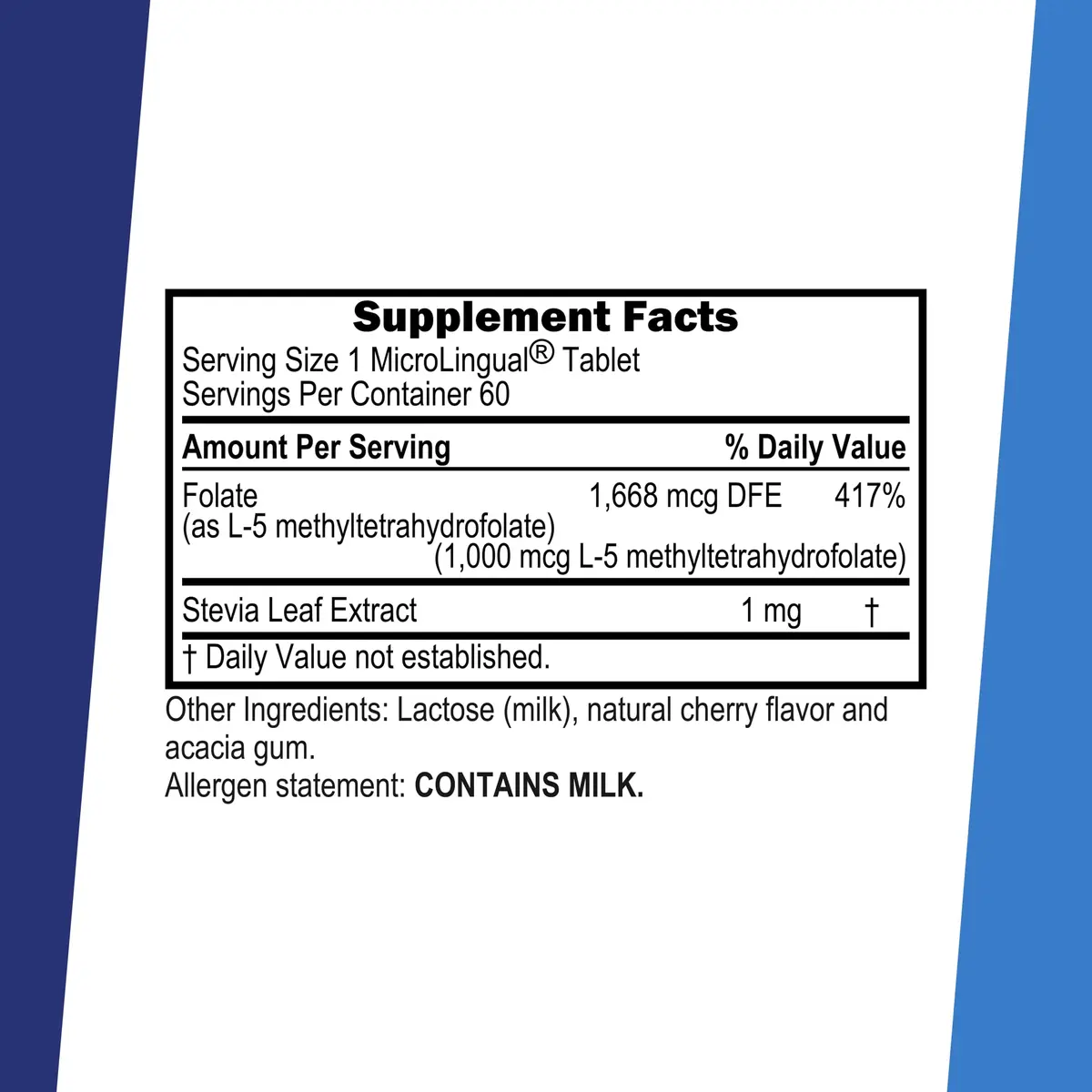 Superior Source Methyl Folate 1,000 mcg | Sublingual Tablets for Heart & Nerve Support - view 2