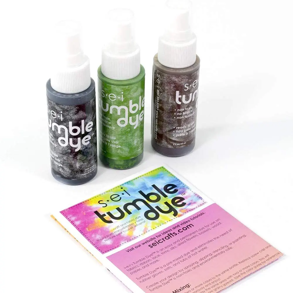 S·E·I Camo Tie Dye Kit 3 Pack | Pre-Mixed Spray Fabric Dye, Vibrant & Easy to Use (70-120 chars) - view 5