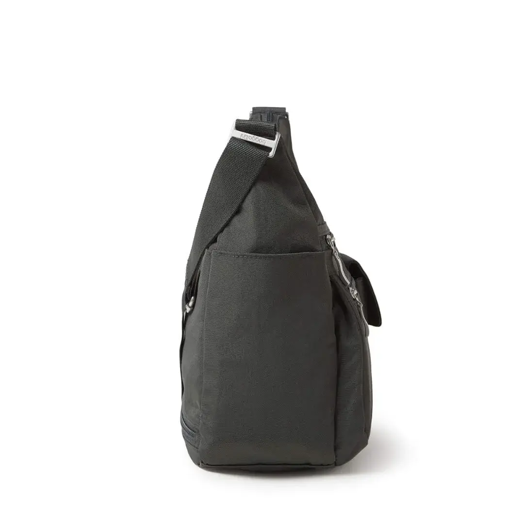 Baggallini Everywhere Bagg Hobo Crossbody Bag for Women 25cm (11") x 23cm (9") x 13cm (5") | Water-Resistant Travel Bag with RFID Wristlet - view 8