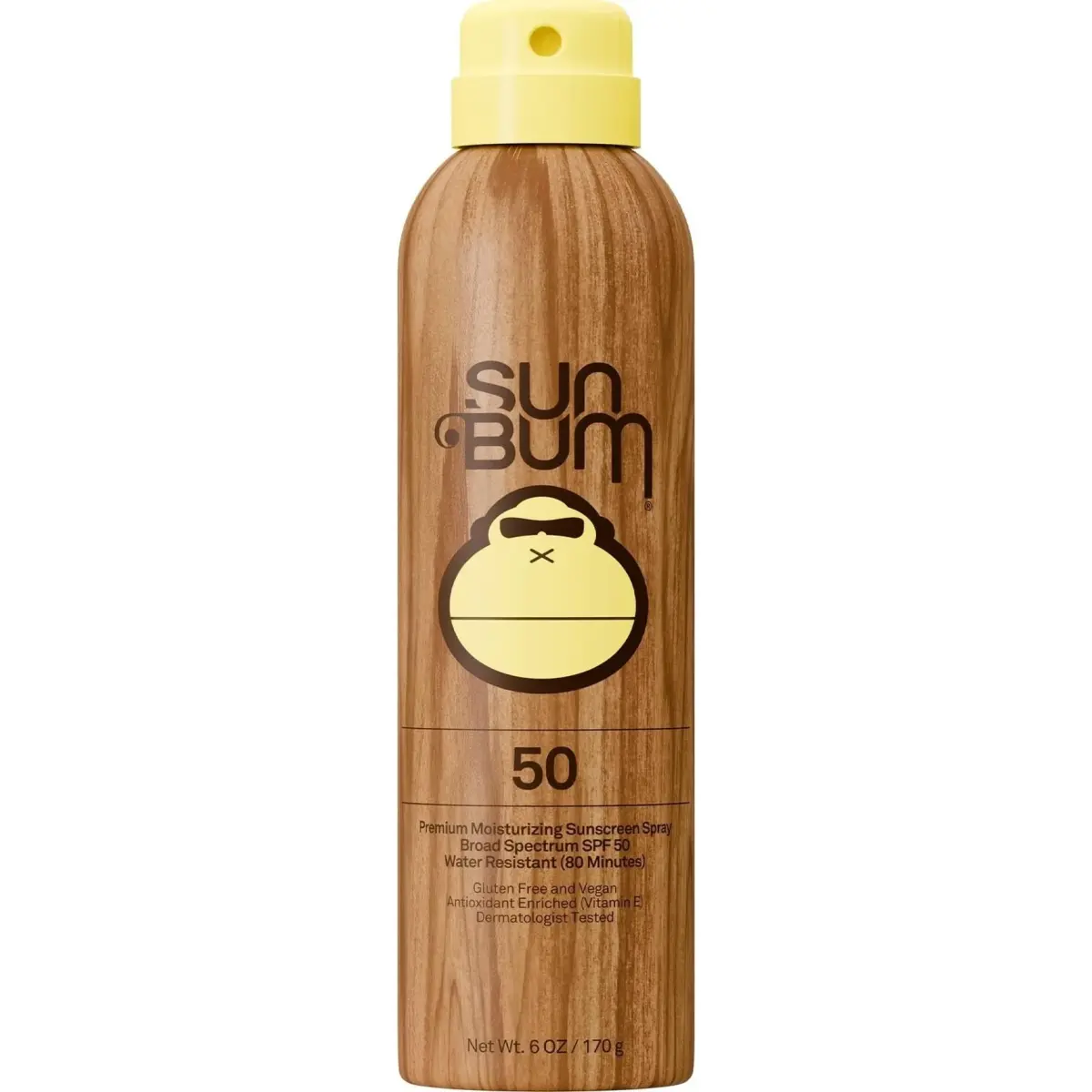 Sun Bum Original SPF 50 Broad Spectrum Sunscreen Body Spray 177ml (6 oz) | Reef-Friendly UVA/UVB Protection - main product image