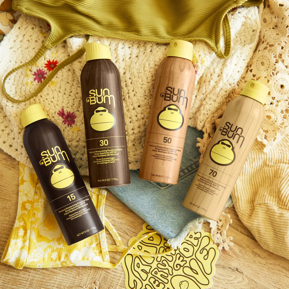Sun Bum Original SPF 15 Broad Spectrum Sunscreen Spray 165ml (6 oz) | Reef-Friendly & Vegan - view 2