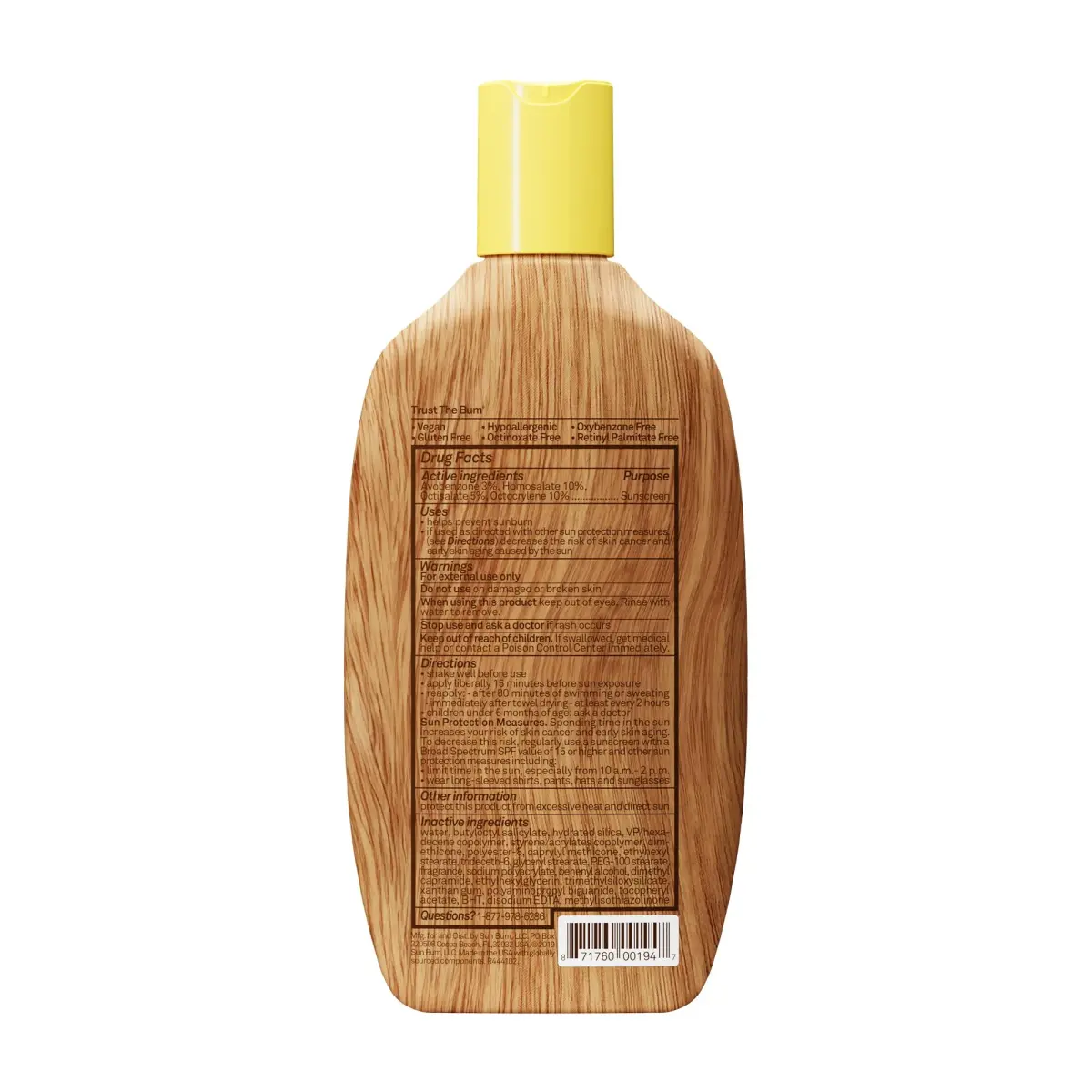 Sun Bum Original SPF 50 Sunscreen Lotion 237ml (8 Fl Oz) | Broad Spectrum UVA/UVB Protection - view 6