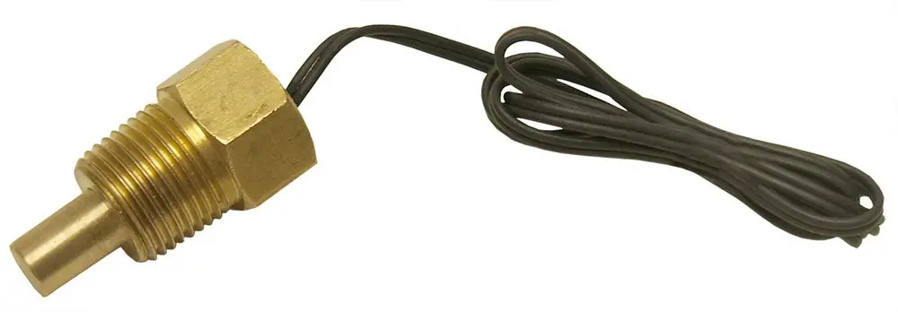 Derale 16750 3/8" Replacement NPT Thread-In Probe Black | Vehicle Specific Fit - main product image