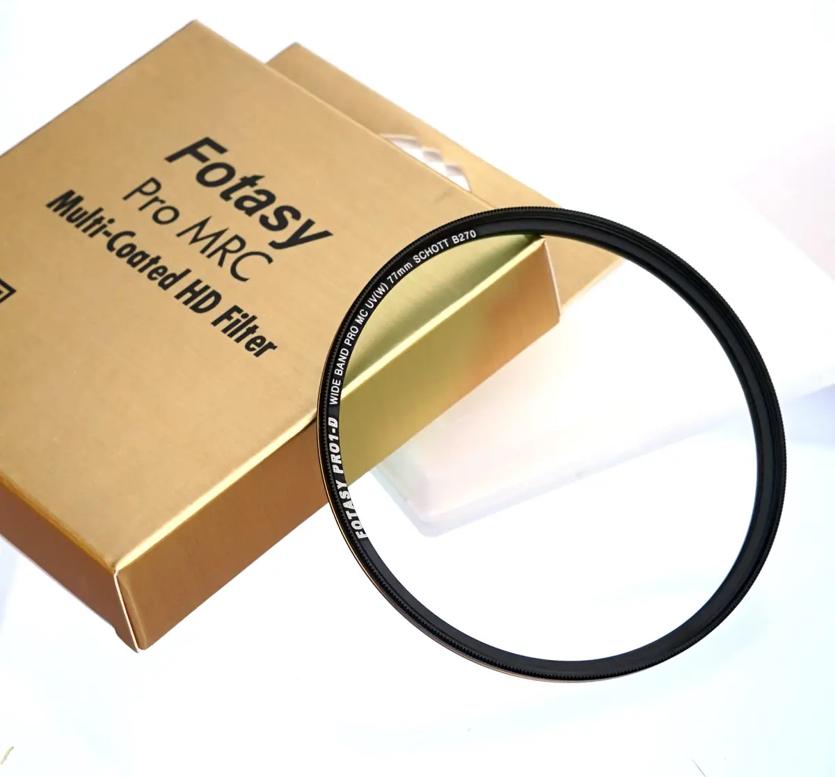 Fotasy 77mm Ultra Slim UV Protection Lens Filter | Nano MRC Multi-Coated German Schott B270 Glass - view 2