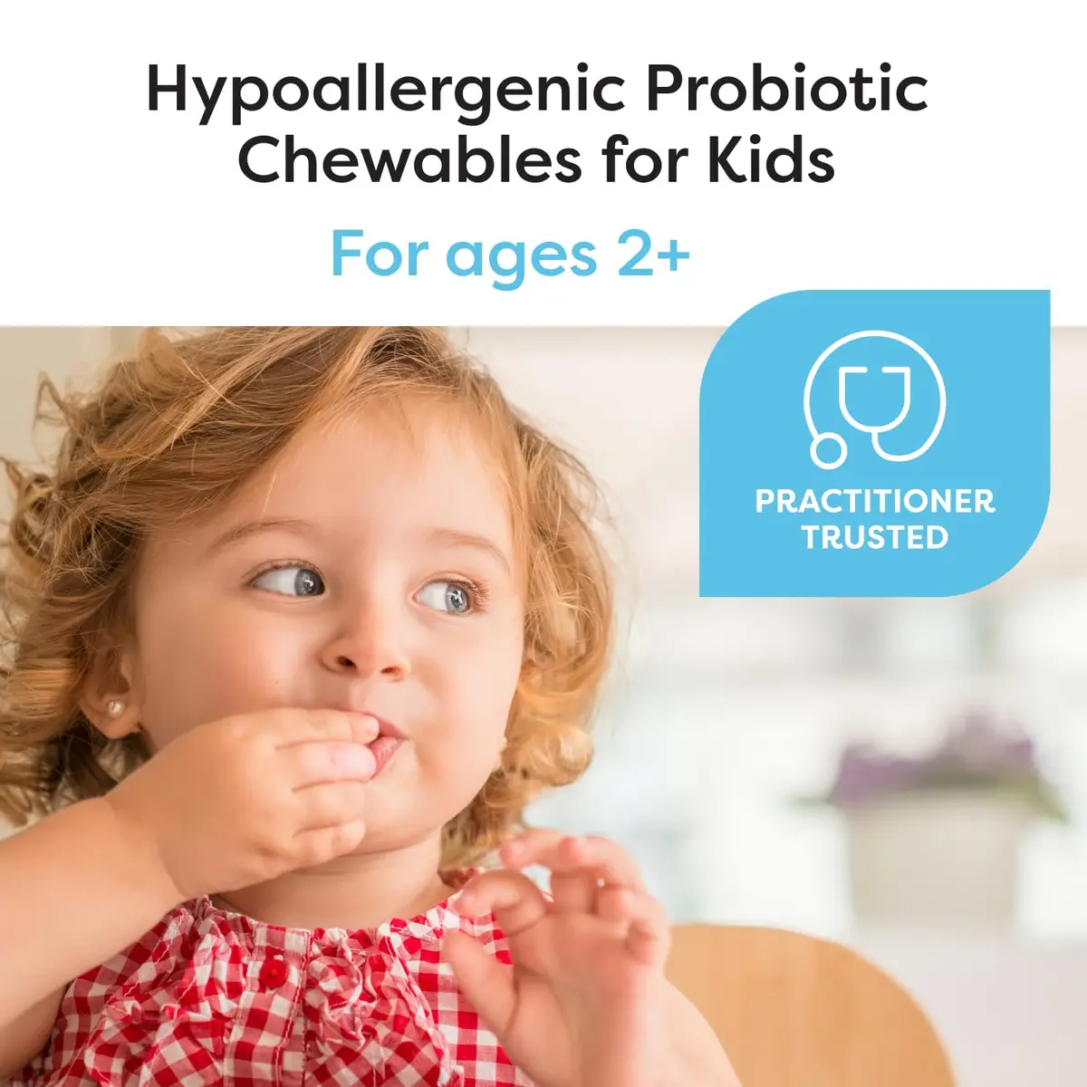 SFI Health Ther-Biotic Kids Probiotic Chewables 60 Cherry Flavored | 25 Billion CFU for Kids - view 2