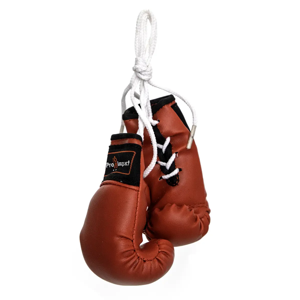 Pro Impact Mini Boxing Gloves - Small Decor & Souvenir (Red) | PU Leather, Hanging & Gift - view 2