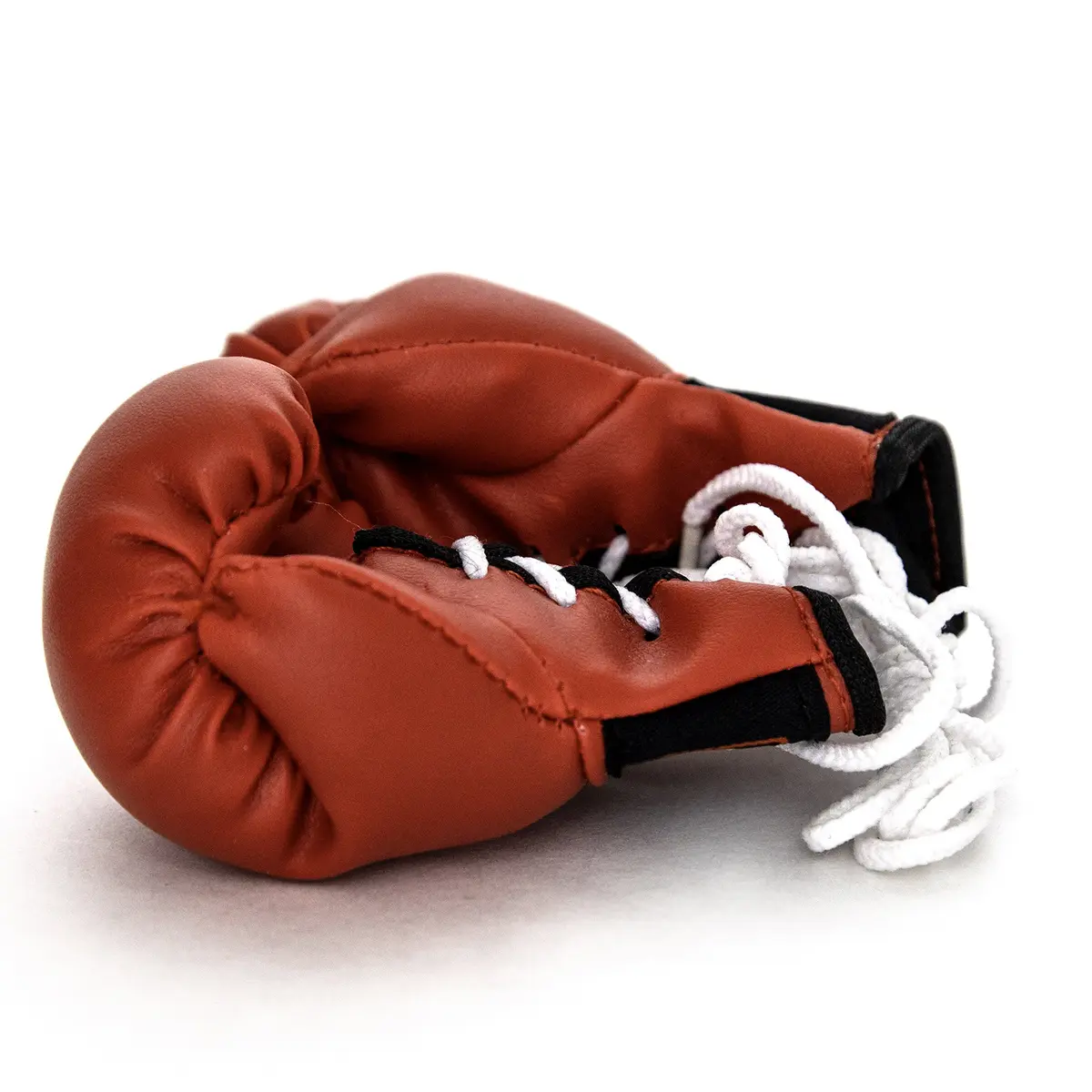 Pro Impact Mini Boxing Gloves - Small Decor & Souvenir (Red) | PU Leather, Hanging & Gift - view 3