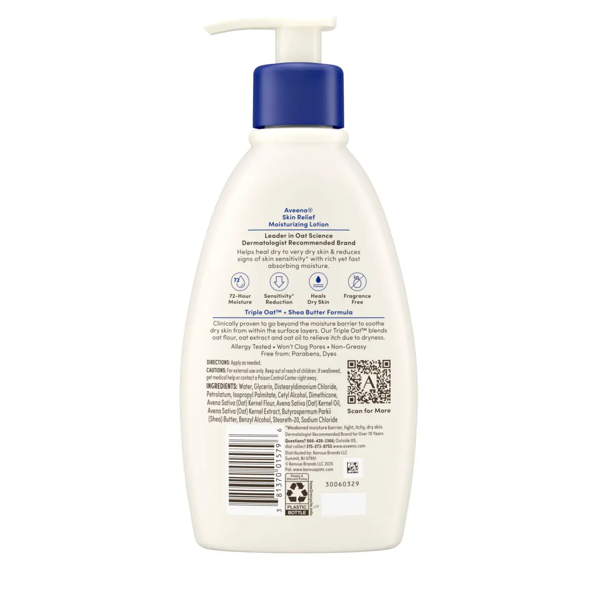 Aveeno Skin Relief Moisturizing Lotion 355ml (12 fl. oz) | Heals Very Dry, Sensitive Skin - view 7