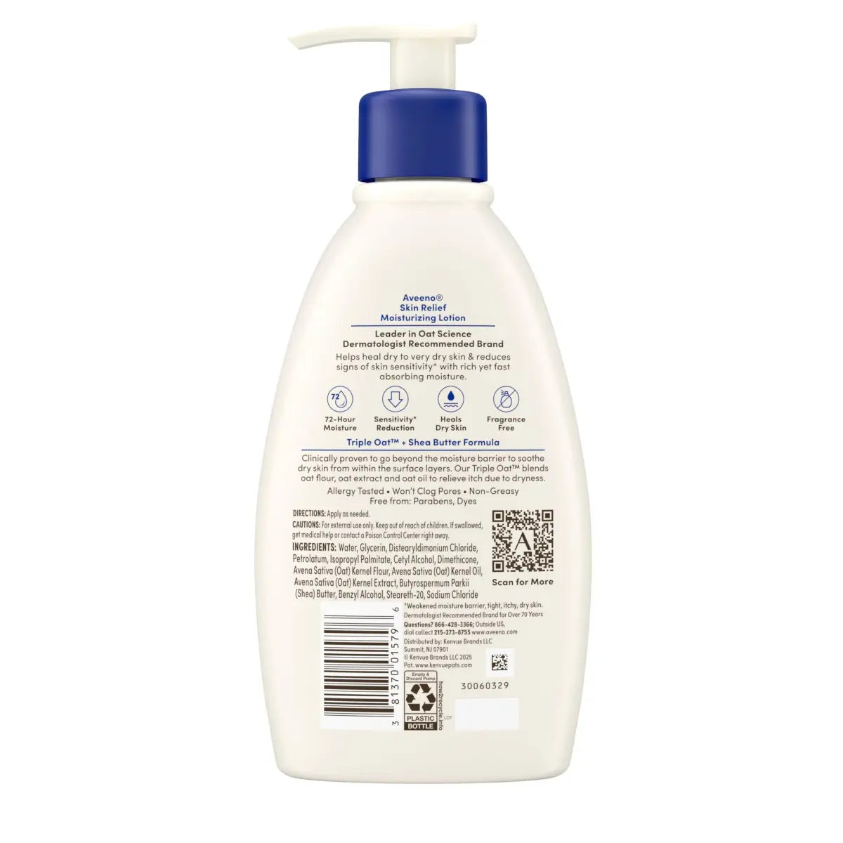 Aveeno Skin Relief Moisturizing Lotion 355ml (12 fl. oz) | Heals Very Dry, Sensitive Skin - view 8