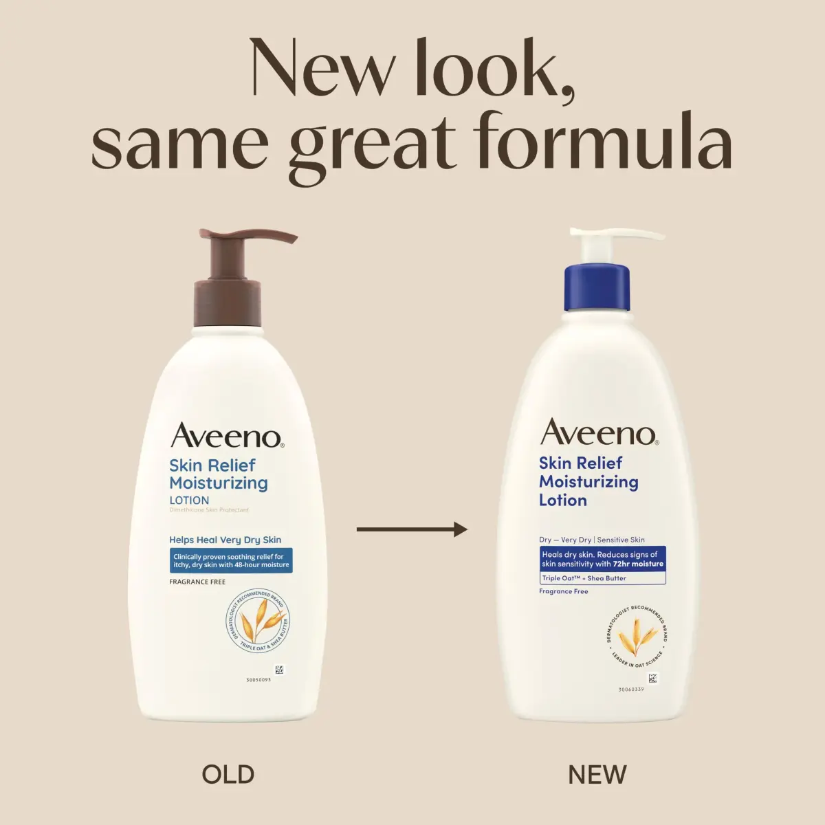 Aveeno Skin Relief Moisturizing Lotion 355ml (12 fl. oz) | Heals Very Dry, Sensitive Skin - view 2
