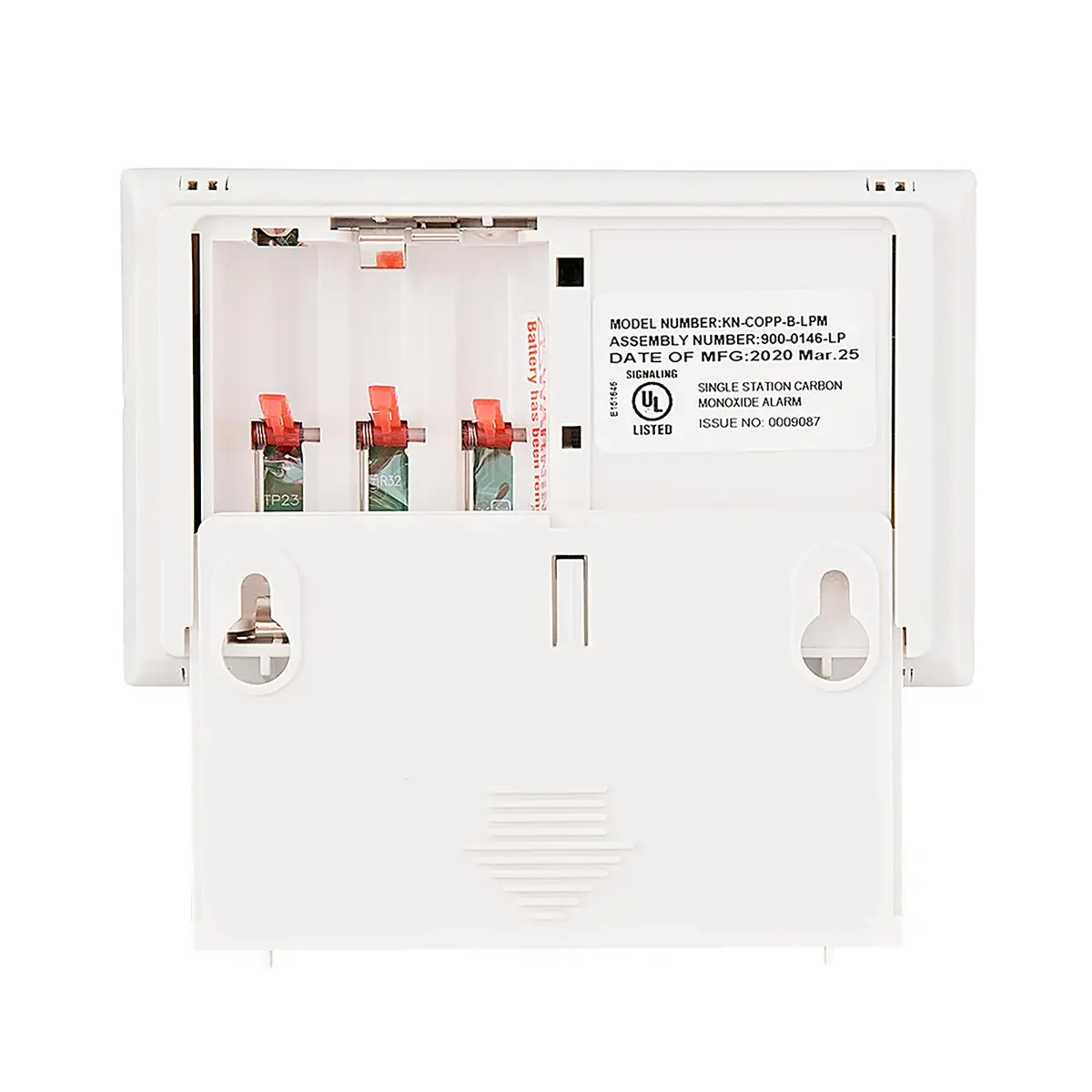Kidde Battery Operated Carbon Monoxide Alarm with Digital Display & AA Batteries Included | 10-Year Limited Warranty - view 7