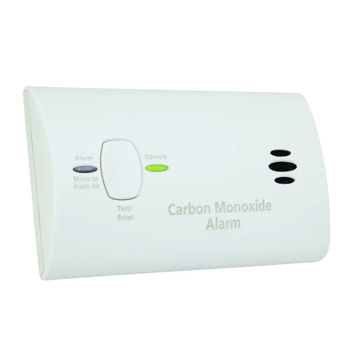 Kidde Battery Powered Carbon Monoxide Detector with LEDs & Test-Reset Button | Portable CO Alarm - view 6