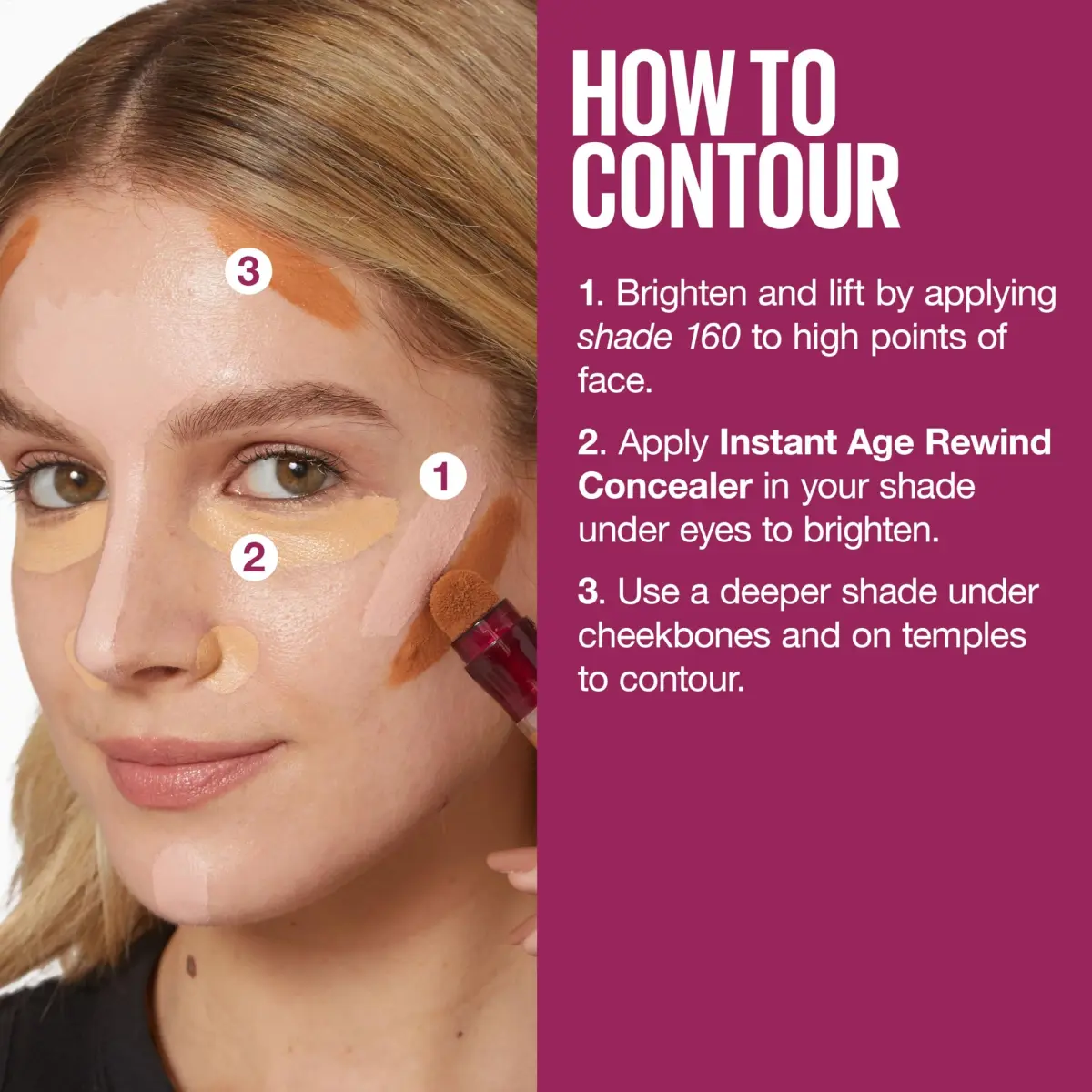 Maybelline Instant Age Rewind Eraser Concealer 130 Medium 6ml (0.2 Fl Oz) | Erases Dark Circles & Fine Lines - view 7