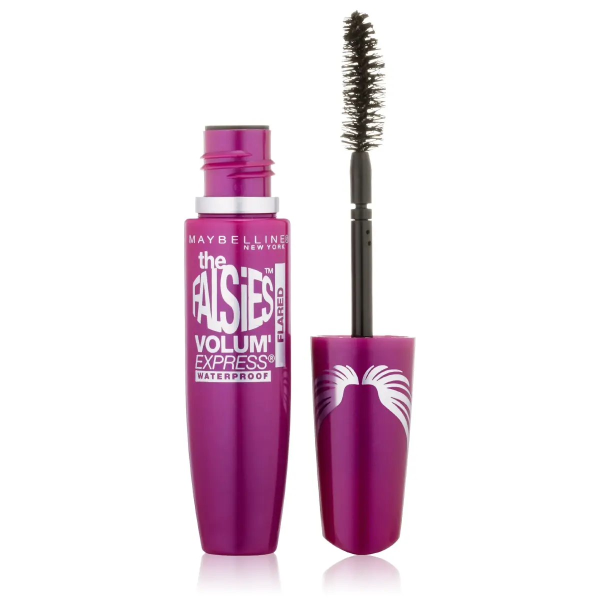 Maybelline New York Volum' Express The Falsies Flared Waterproof Mascara, Very Black, 9.2ml (0.31 fl. oz.) | Lifts and Separates Lashes - main product image