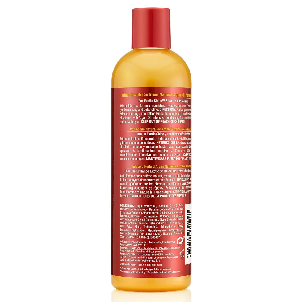 Creme of Nature Sulfate-Free Moisture & Shine Shampoo 355ml (12 fl oz) | Hydrates & Detangles - view 9