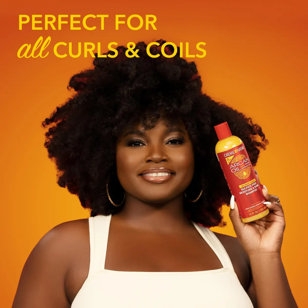 Creme of Nature Sulfate-Free Moisture & Shine Shampoo 355ml (12 fl oz) | Hydrates & Detangles - view 3