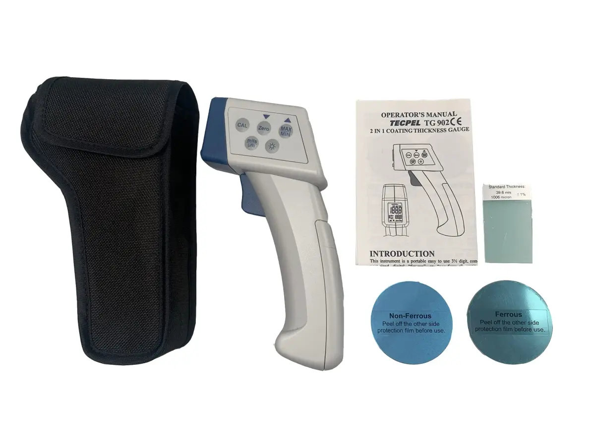 Tecpel TG-902 Digital Paint Thickness Gauge Tester 1000 μm (40 Mils) | Measures Paint on Metal Surfaces - view 8