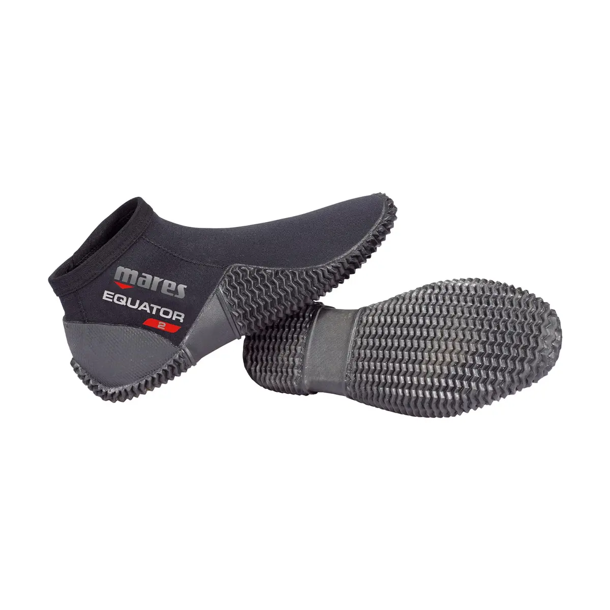 Mares Equator 2mm Neoprene Diving Boots US 8 Black | Lightweight, Non-Slip Support - main product image