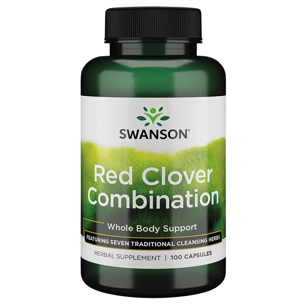 Swanson Red Clover Combination 100 Capsules | Traditional Detox Support with 9 Cleansing Herbs - main product image