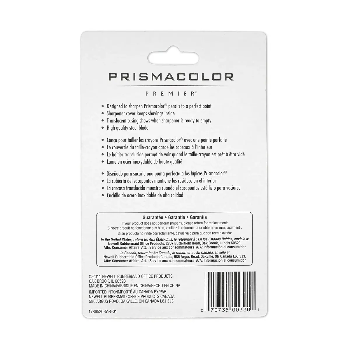 Prismacolor Premier Pencil Sharpener - Writing, Drawing, Sketching, Art Supplies (1-Count) - view 5