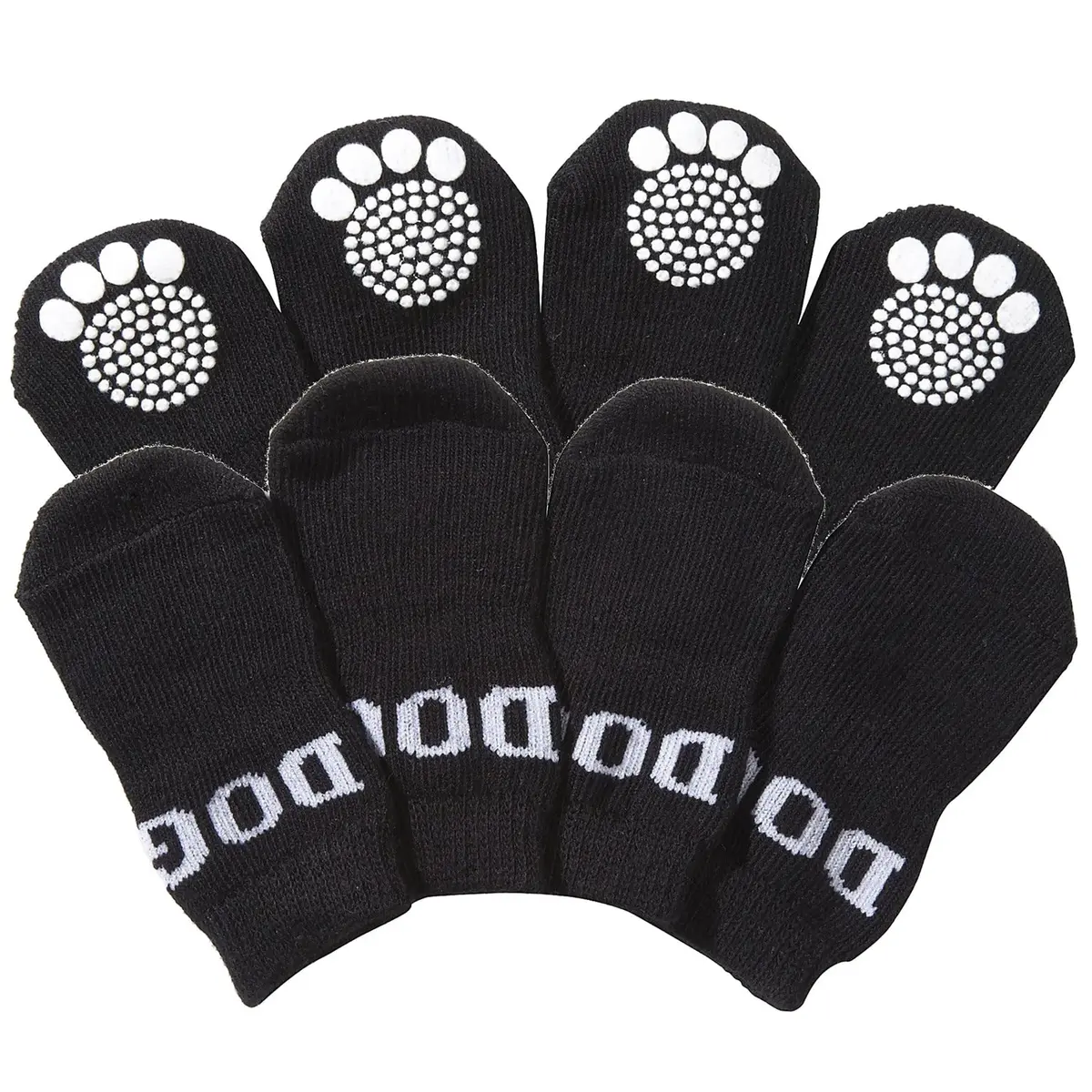 Pet Life Anti-Slippage Breathable Dog Socks Large (3cm x 11cm x 13cm) | Premium Traction for Indoor Use - view 2